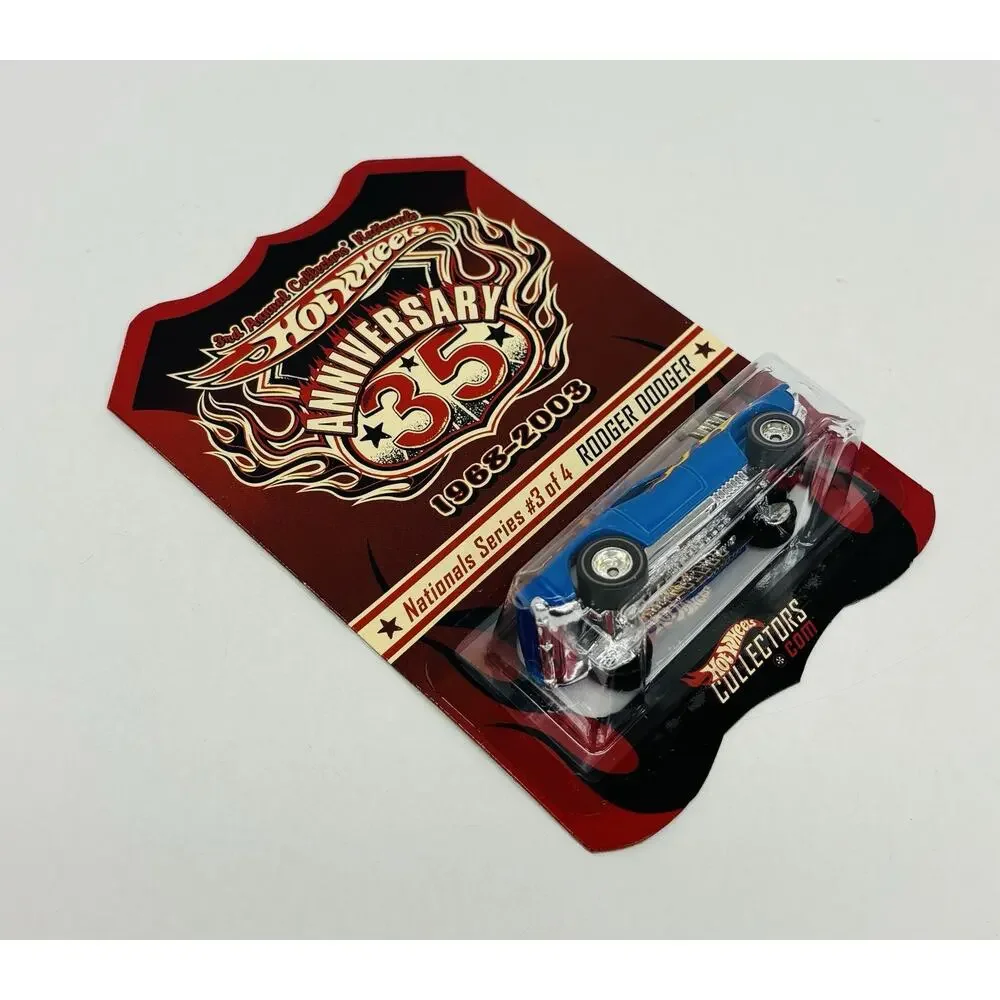 Hot Wheels Rodger Dodger 35th Anniversary 3rd Annual Nationals 7948/10000